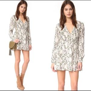 Free People Stealing Fire Floral Dress
